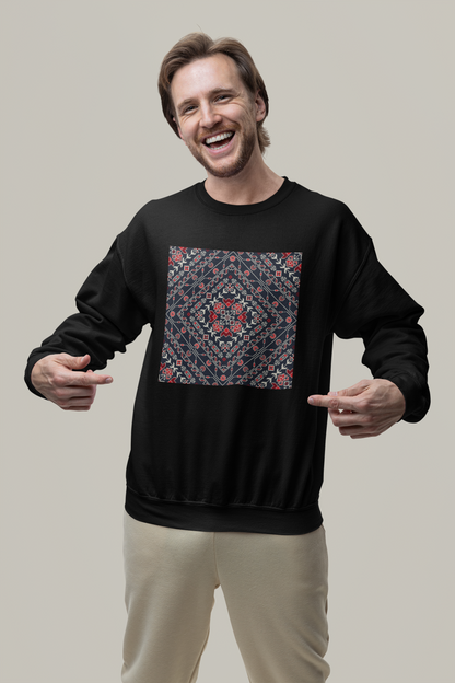 Georgian Embroidery - Basic Sweatshirt