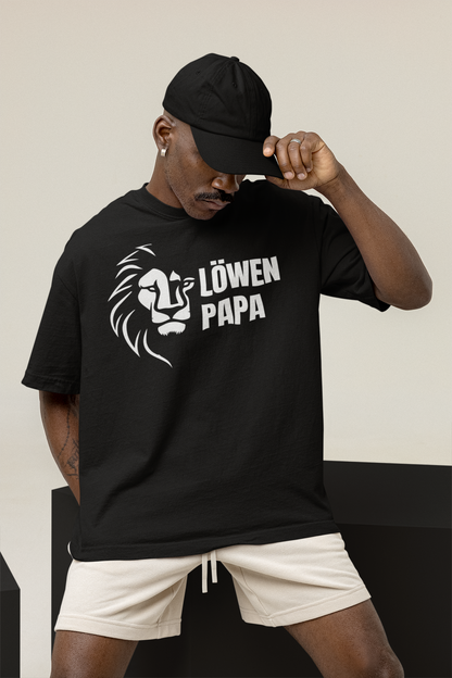 Löwen Papa - Oversized Unisex T-Shirt