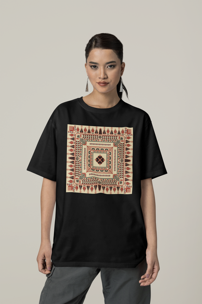 Natural Pattern - Oversized Unisex T-Shirt
